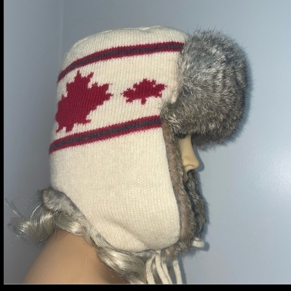 Paul Leinburd Design by Cowncap Winter Cap | Wool & Rabbit Fur | Size Medium main image 4